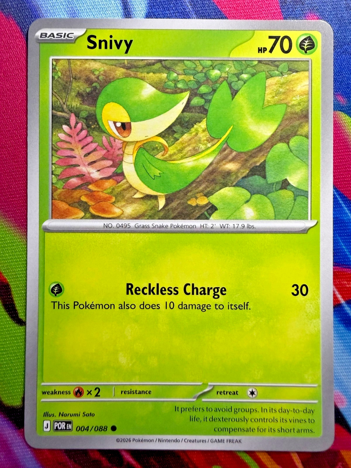 Snivy 004/088 Me03: Perfect Order Regular