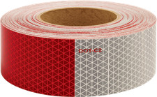 Optronics RTR150711BP Red and White Continuous Vehicle Conspicuity Tape