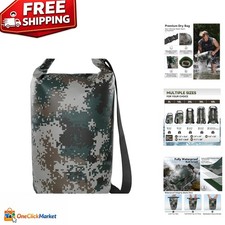 Durable Waterproof Dry Bag Backpack - Roll Top Design for Kayaking Beach Fun