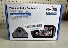 Wireless Baby Car Camera Monitor 1080P HD Rear Seat 4.3