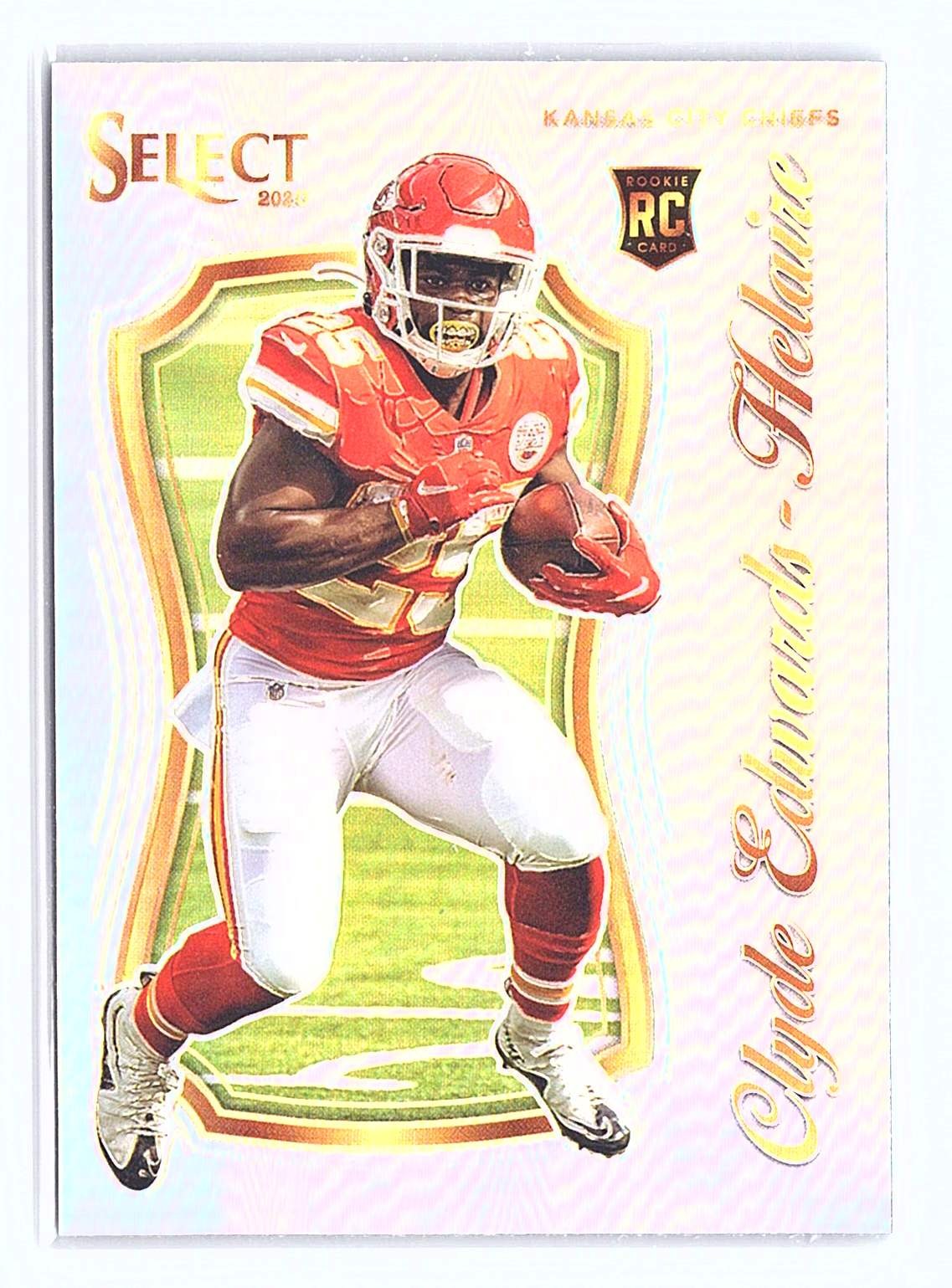 Clyde Edwards-Helaire Panini Select Select Certified Rookies #SCR12 Prizm