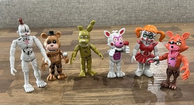 Five Nights at Freddy's Action Figure Collection Set of 6 Freddy, Springtrap, F 