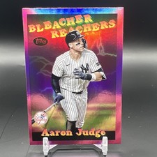 Topps 2025 Update Series Pink Bleacher Reachers Aaron Judge Yankees BR-4 Insert