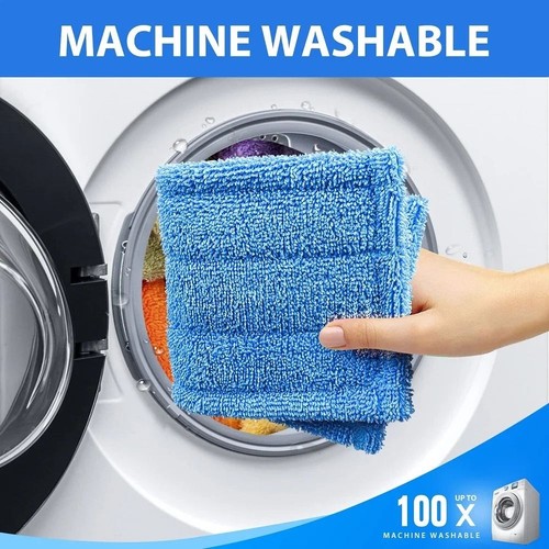 Wet/Dry Use Floor Mop Pad Detachable Scouring Pads - Picture 9 of 14