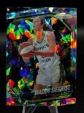 2025 Panini Prizm WNBA #50 - Maddy Siegrist (Cracked Ice Prizm) Dallas Wings