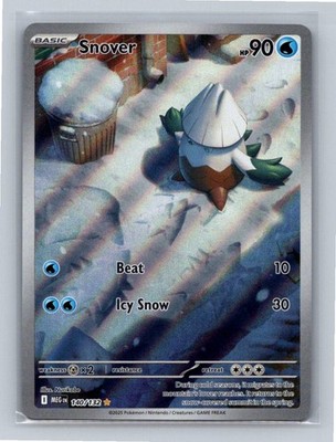 Snover Illustration Rare ME01: Mega Evolution 140/132 NM