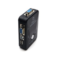2 Port VGA KVM Switch Manual 2 PC to 1 Monitor USB Keyboard Mouse