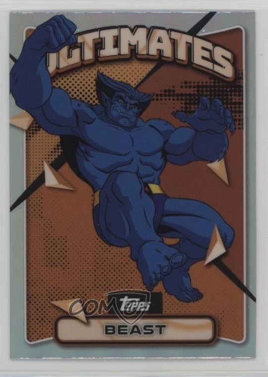 2025 Topps Finest X-Men '97 Common Bronze Refractor Beast #5 07mp