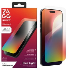 ZAGG InvisibleShield Glass Elite VisionGuard Tempered Glass Screen Protector for