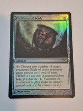 1x MTG Foil Cauldron of Souls Shadowmoor LP x1