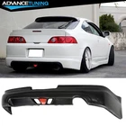 Fits 05-06 Acura RSX DC5 Type-S 2Dr Mugen PU Rear Bumper Lip Spoiler LED Light