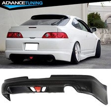 Fits 05-06 Acura Rsx Dc5 Type-s 2dr Mugen Pu Rear Bumper Lip Spoiler Led Light