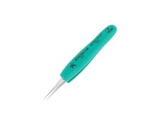 Excelta 3C-SA-PI-ET2 Tweezers, 2-Star, Straight, Very Fine Point, Anti-Mag. SS,