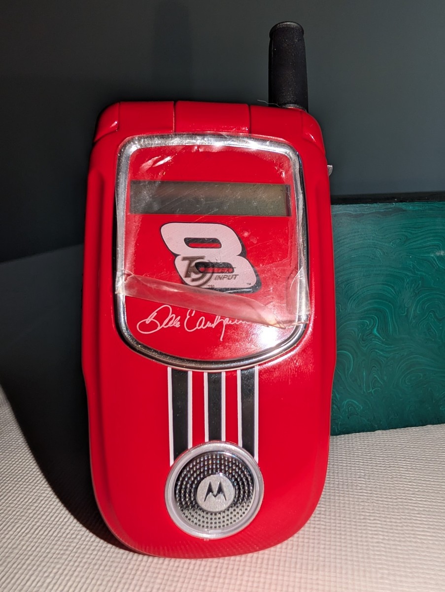 Vintage Motorola Nextel NASCAR #8 Dale Earnhardt Jr Cell Phone