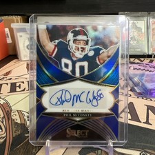 2024 Panini Select - Select Signatures Phil McConkey #SSP-PMY Silver Prizm /99