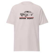 For Nova 1962 3QRT Muscle Fans Custom Car T-Shirt Birthday Gift Racing Unisex