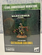 Warhammer 40K Catachan Colonel Store Anniversary Miniature Neuf Scellé OOP