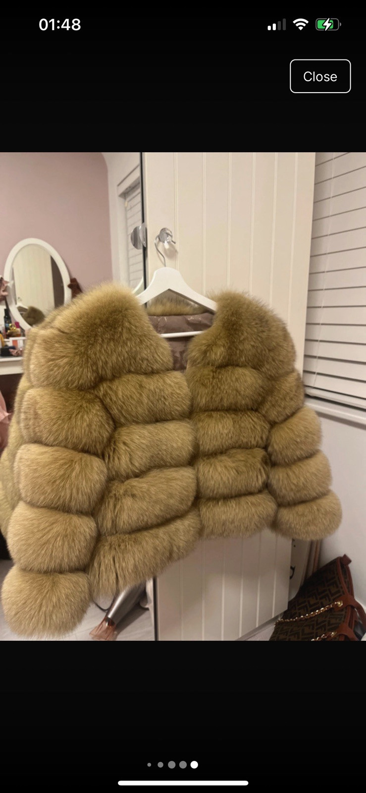 FILA Cappotto pelliccia cinque file