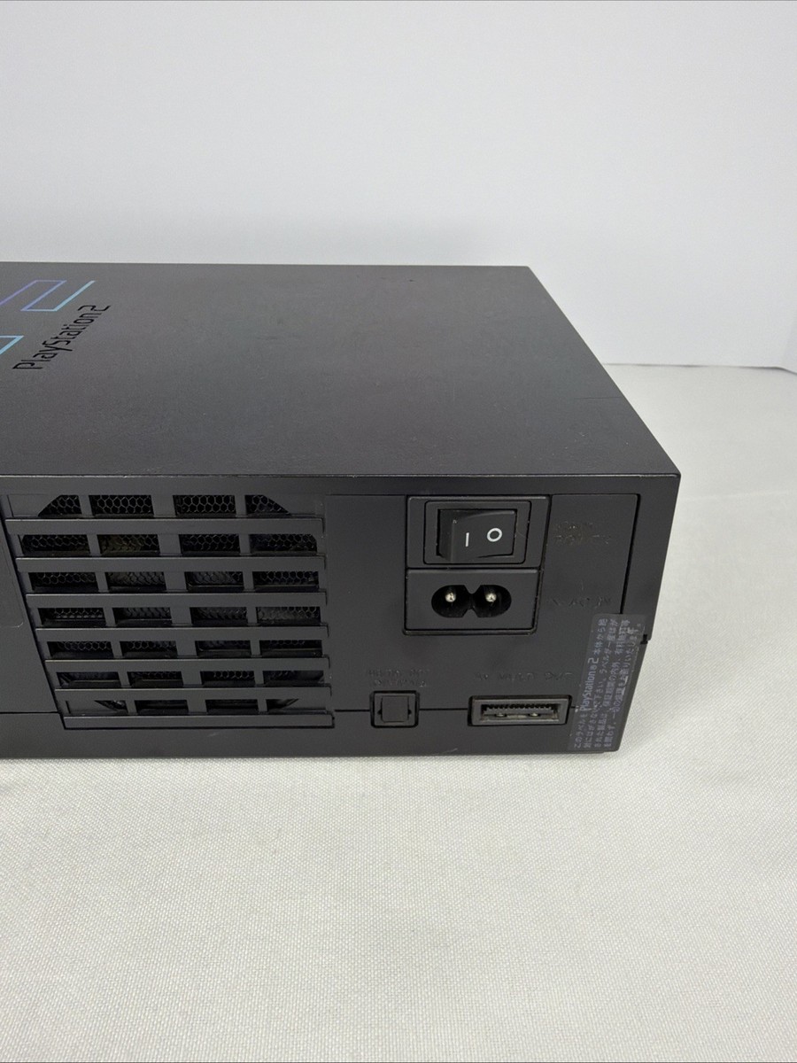 ☆PS2 本体 SCPH-18000 PlayStation PS2 SCPH-18000 Zen Black Fat Model CONSOLE Only Made