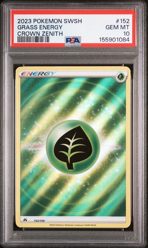 Grass Energy graded PSA 10 for sale on eBay