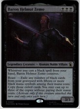 Baron Helmut Zemo Foil 87 Marvel Super Heroes Magic the Gathering