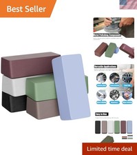 Kit compuesto de pulido de metal 6 piezas barras de pulido para aluminio acero inoxidable J...