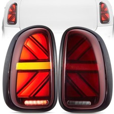  LED Tail lights Assembly Fit for BMW Mini Cooper 2010-2016, Rear Lights 
