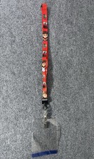 Authentic Nintendo Switch Super Mario Lanyard Neck Strap ID Holder Keychain