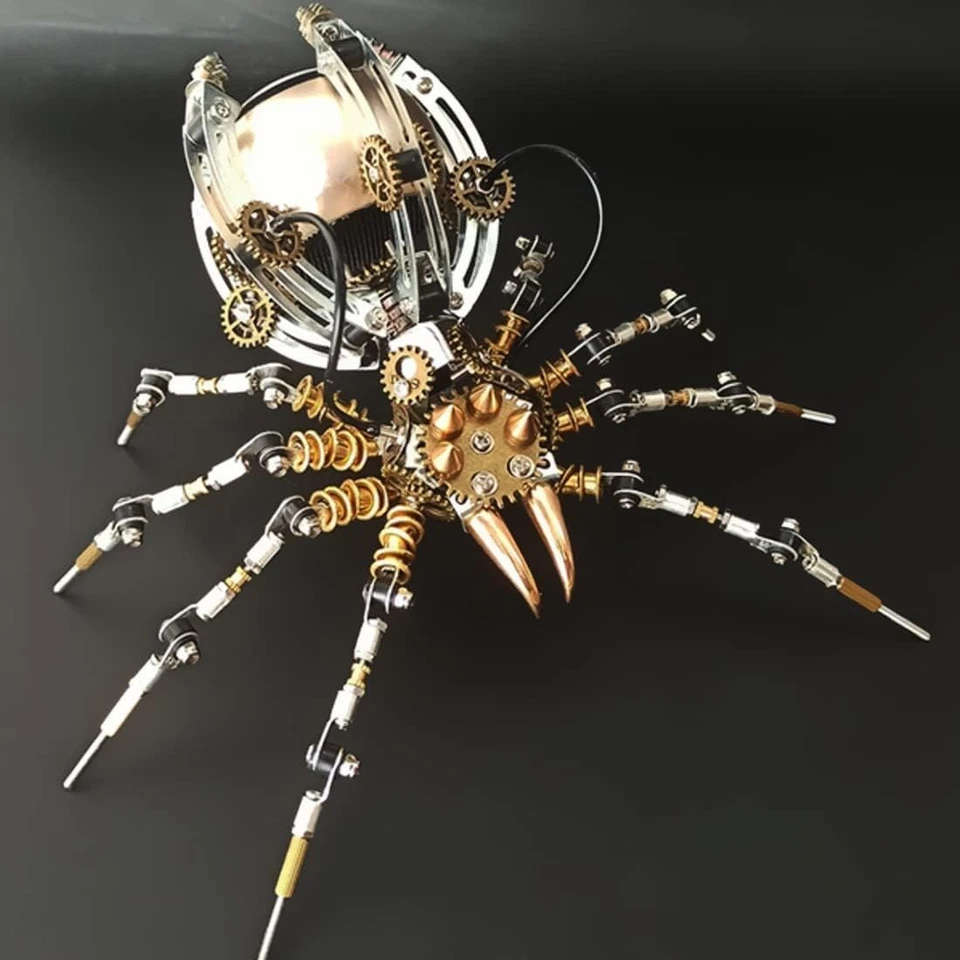 3D Metal Puzzle Spider with Speaker for Adults, Assembly 3D Metal Model with Too - image 2 of 4