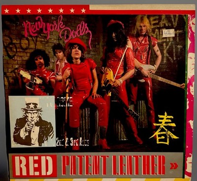 LIVE IN  75!  The New York Dolls Prance in France  Red Patent Leather  GLAM Gods