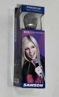 Samson R21S Dynamic Handheld Microphone - Premium - New in box