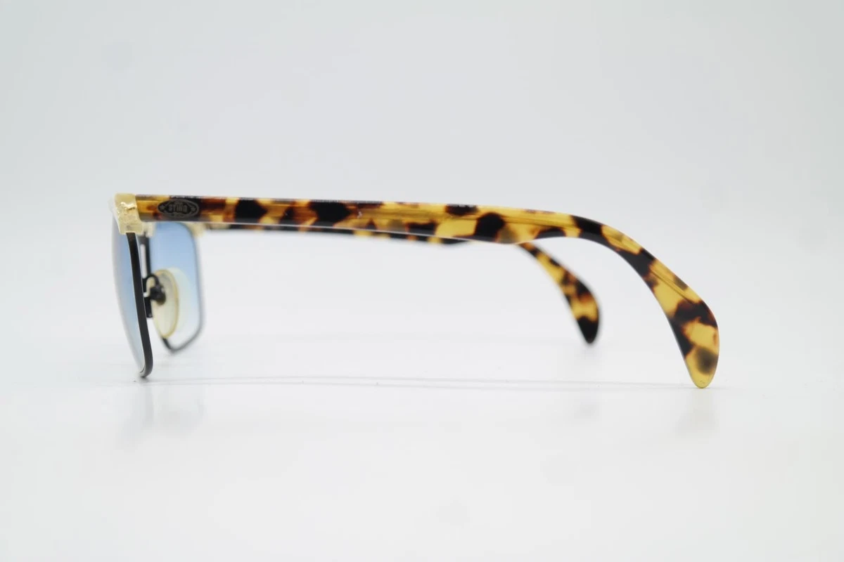 Vintage Sonnenbrille STING ATAIR 5007 Schwarz Transparent Braun Oval sunglasses