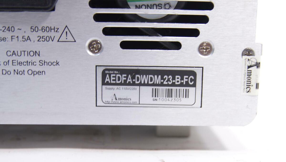 AMONICS AEDFA-DWDM-23-B-FC Fiber Optic Amplifier | eBay AMONICS AEDFA-DWDM-23-B-FC Fiber Optic Amplifier | eBay