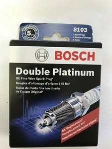Spark Plug Oe Fine Wire Double Platinum Bosch 8103 Set Of 4 Ebay