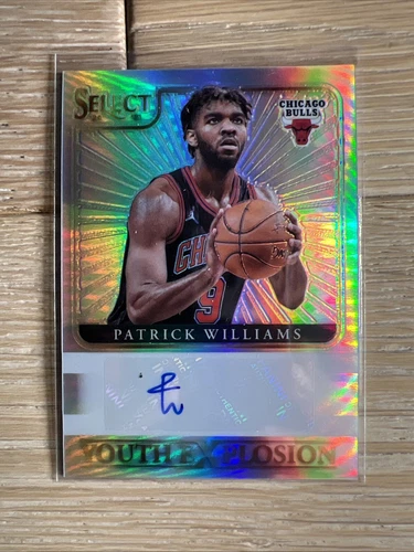 Patrick Williams 2020-21 Select Youth Explosion Silver Prizm Auto Rookie SP