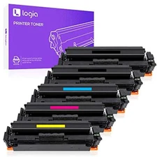 Logia 5-Pack Printer Toner Cartridges – Compatible With HP LaserJet Printer