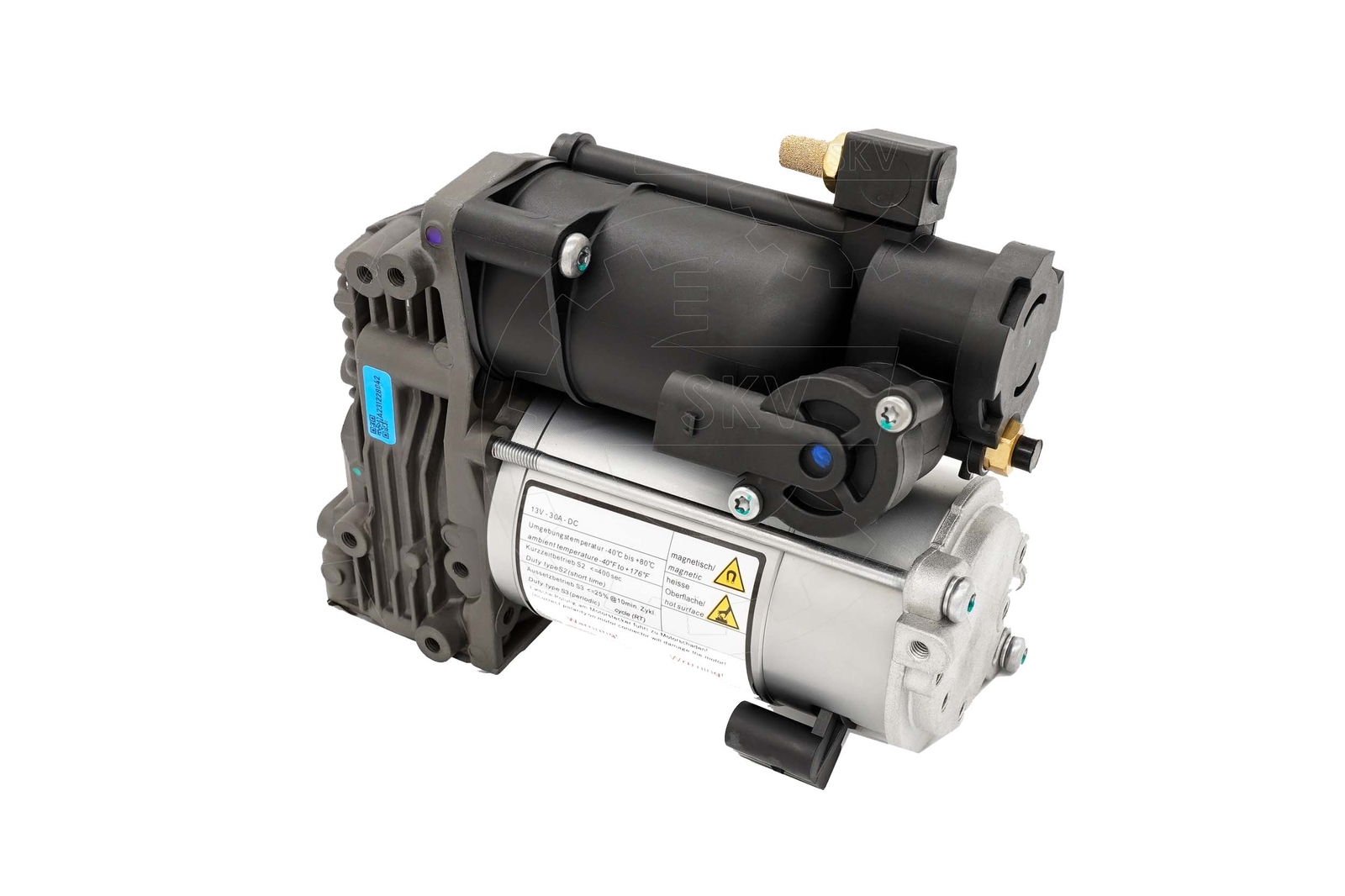 Compresseur suspension pneumatique Defender résout affaissement châssis référence LR121140