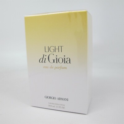 LIGHT di GIOIA by Giorgio Armani 100 ml/ 3.4 oz Eau de Parfum