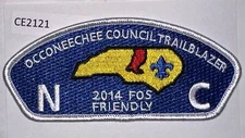 Boy Scout CSP Occoneechee Council Trailblazer 2014 FOS Friendly