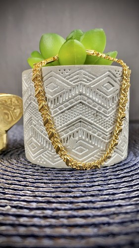 Pulsera Bismarck para Mujer Oro Laminado for Womens Girls Elegant 7.75" Fashion - Picture 6 of 7