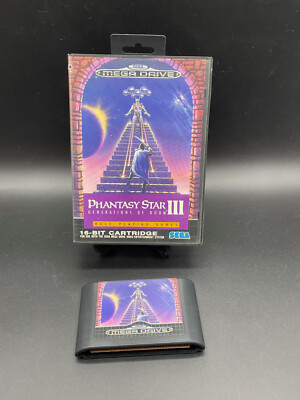 Phantasy Star III / 3 Generations Of Doom - SEGA Mega Drive - OVP- PAL / EUR-TOP