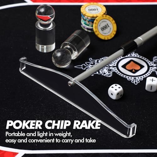 Telescopic Roulette Chip Rake and Roulette Marker Adjustable Poker Chip Rake eBay