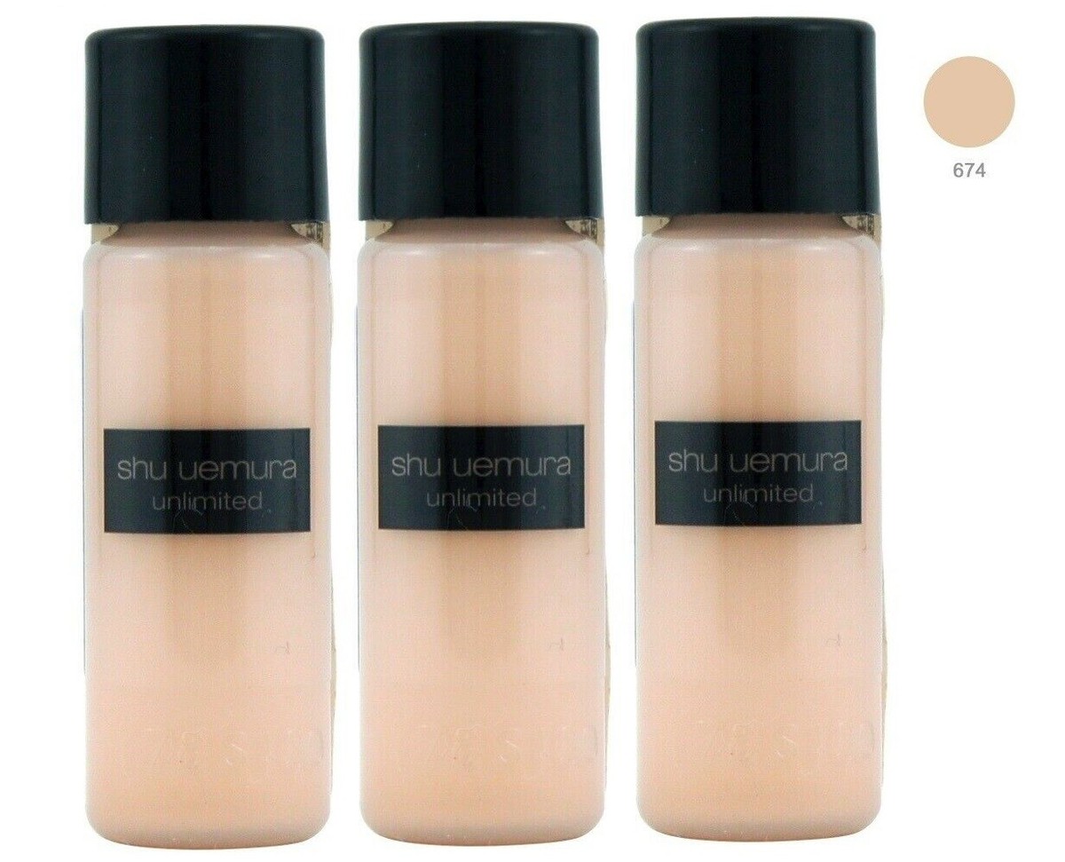 shu uemura ファンデーション　マット　 674 Shu Uemura unlimited breathable lasting foundation 674 15ml = 5ml