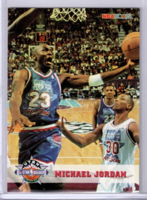 Michael Jordan 1993 NBA Hoops All Star Weekend Card #257 | eBay