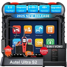 Autel MaxiSYS ULTRA S2 VCMI2 VIRTUAL ASSISTANT OE Diagnostic Scanner 48+ Service