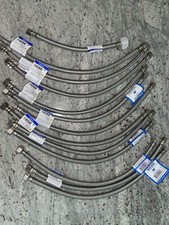 11 Stainless Braided Faucet Sink Supply Line 3/8" Compression X 1/2" X 20"