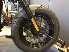 Frontfender Harley 130er 16", Fat Boy, Slim, Heritage, Softail, Custom, Uni, usw