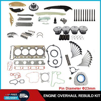 Engine Overhaul Rebuild Kit Fits Audi A4 VW GTI Jetta Tiguan 2.0 T CDN CCZ CCT