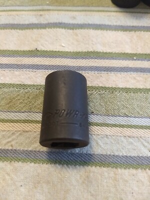 Vintage NOS Wards Powr-Kraft 5/8'' Impact Socket 1/2dr 84W4870 Power