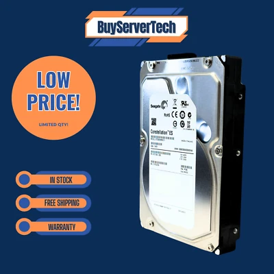 Seagate Constellation ES ST2000NM0011 2TB 7200RPM 3.5" SATA 6Gb/s 64MB HDD